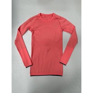 Lululemon Swiftly Tech Long Sleeve Light Flare Inkwell Sz 4